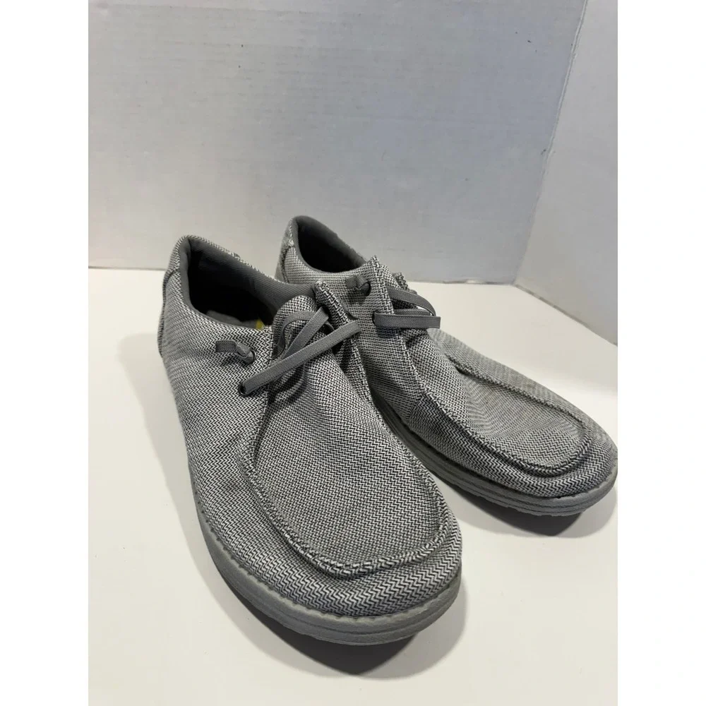 Skechers Relaxed Fit‎ Air-Cooled Memory Foam Loafer 12 Grey Excellent